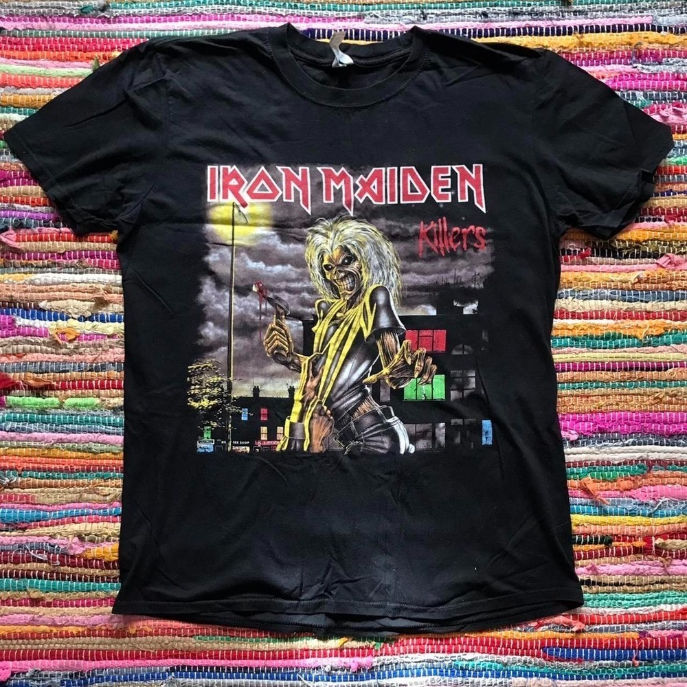 Iron Maiden Killers Graphic Band Tshirt